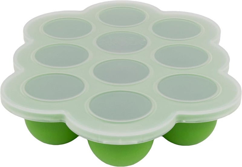 WeeSprout Silicone Freezer Tray with Clip on Lid - Image 1