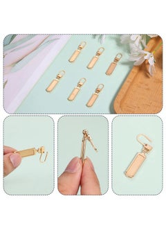 JJC 8pcs Zipper Pull Replacement, Zipper Part Replacement Detachable Metal Zipper Pull for Most Items-Purse Jacket Boots Jeans Coat Suitcase Luggage Dresses (Black, Gold, Silver, Bronze)  - Image 3