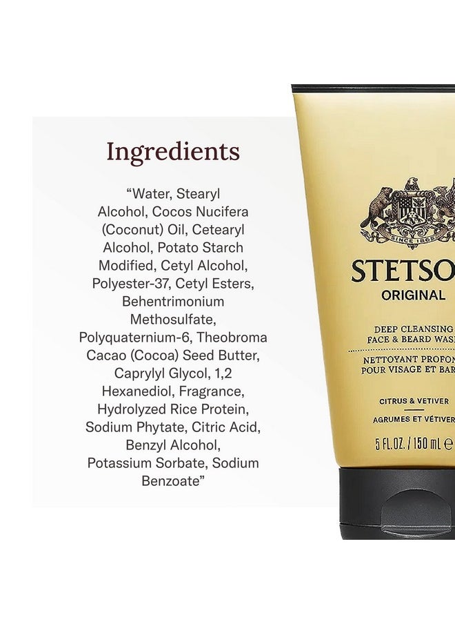SCENT BEAUTY - Stetson Original - Deep Moisture For Face & Beard - 3 Pack - Image 1
