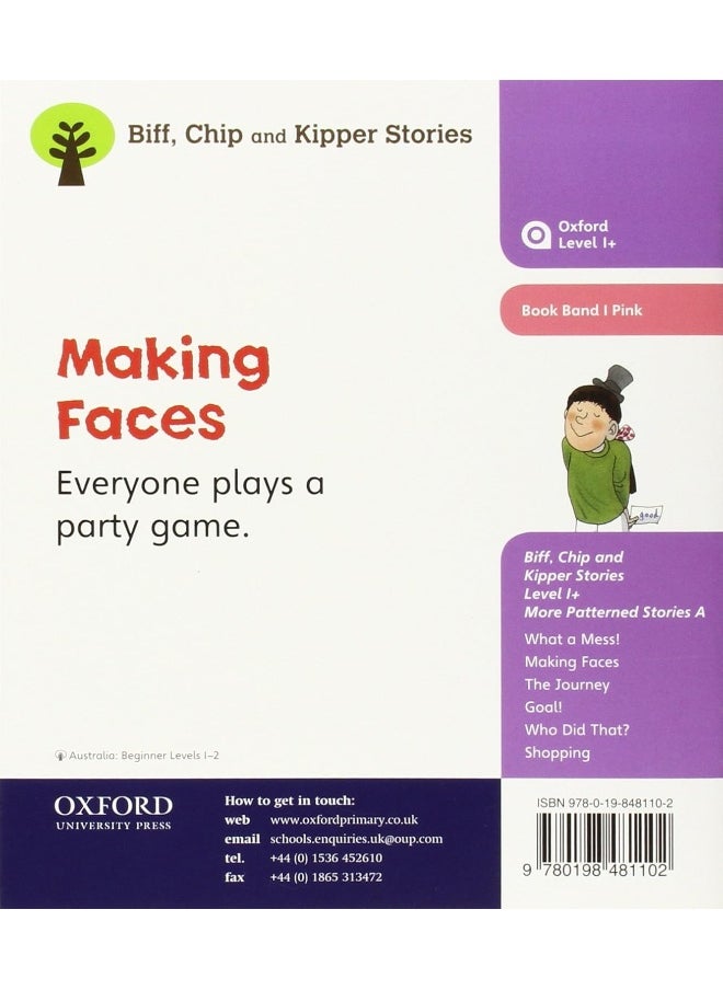 null - Oxford Reading Tree: Level 1+: More Patterned Stories: Making Faces - Image 1