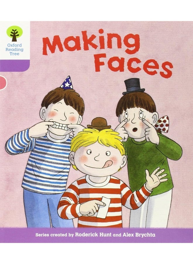 null - Oxford Reading Tree: Level 1+: More Patterned Stories: Making Faces - Image 1