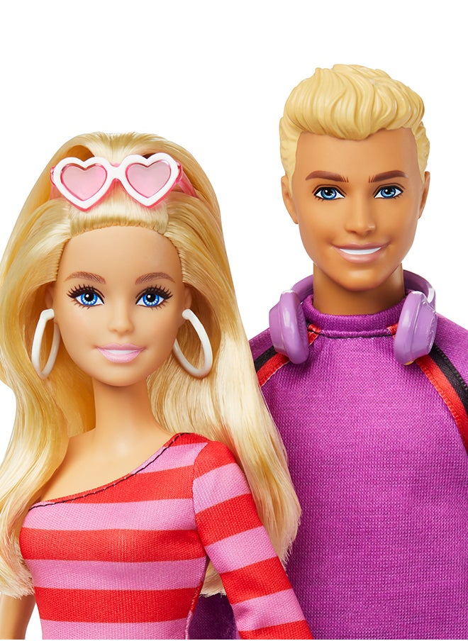 Barbie - Barbie & Ken Fashionistas 2-pack - Image 1