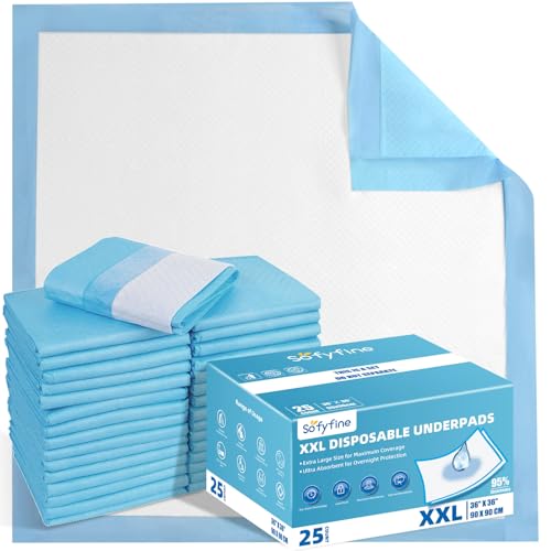 SOFYFINE وسادات سرير قابلة للتصرف XXL بحجم كبير جداً SOFYFINE 36x36 للبالغين المسنين - Image 2