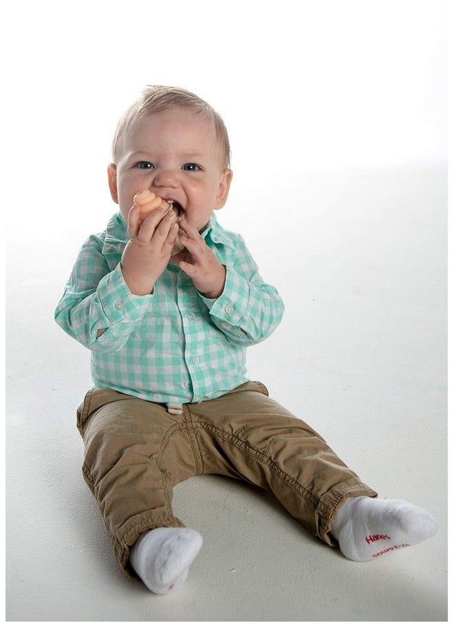 SweeTooth Ice Cream Cone Shaped Baby Teether Adorable Orange  - Image 3