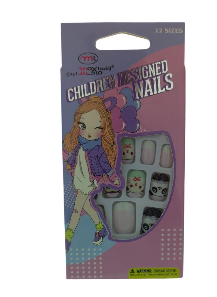 Max Lady Childern desined Nails 12 Sizes - Image 1