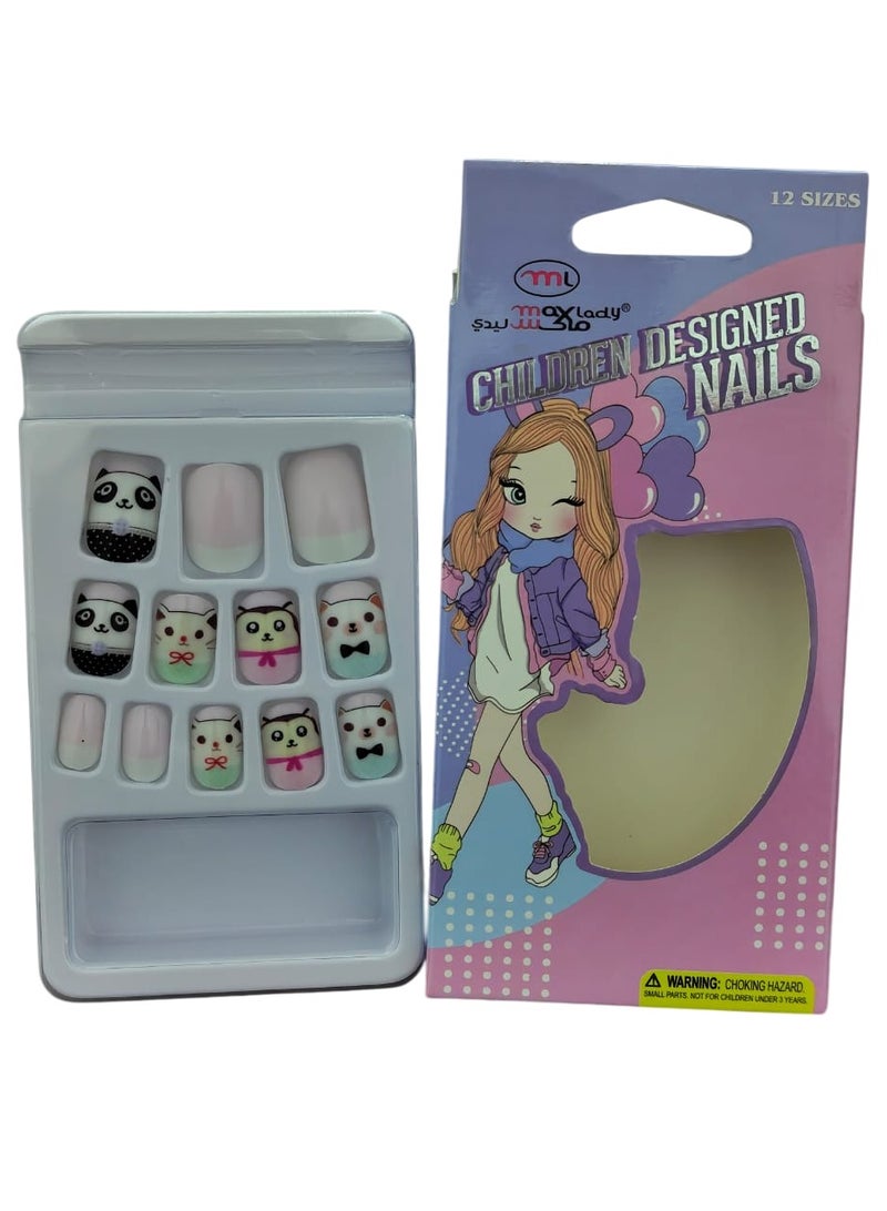 Max Lady Childern desined Nails 12 Sizes - Image 2