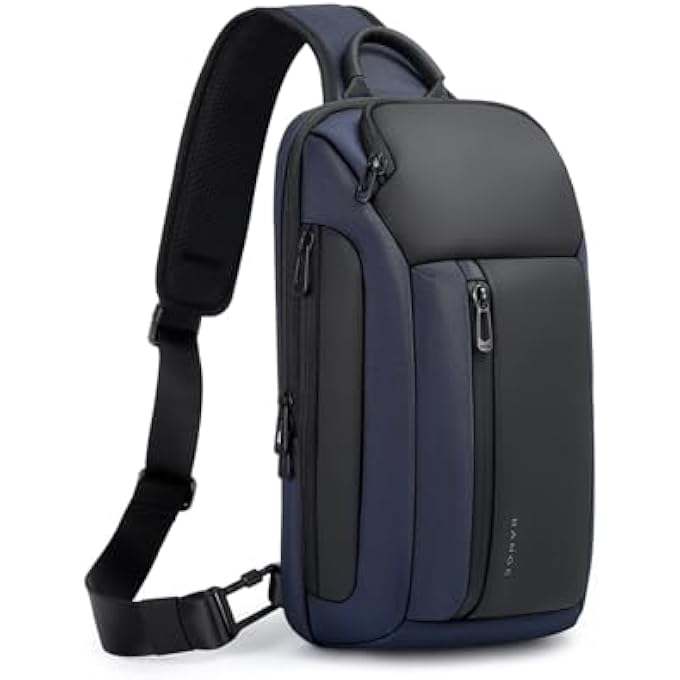 BANGE Sling Bag Crossbody Shoulder Backpack for Men WomenCasual Rucksack for Hiking Daypack Waterproof Sling Chest Bag unisex crossbody bag for travel and hiking - Image 1