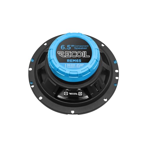 RECOIL REM65 Echo Series 6.5-Inch Car Audio Component Speaker System - Image 4