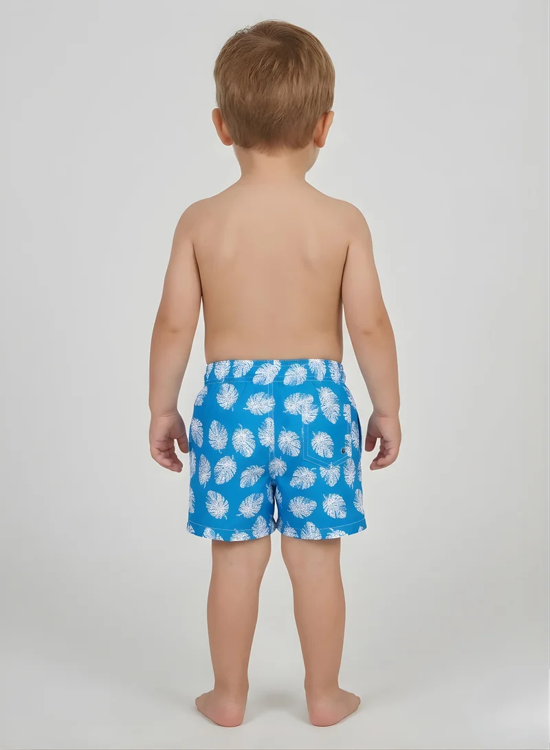 Just Nature Premium Quick Dry - Palm Leaves Shorts