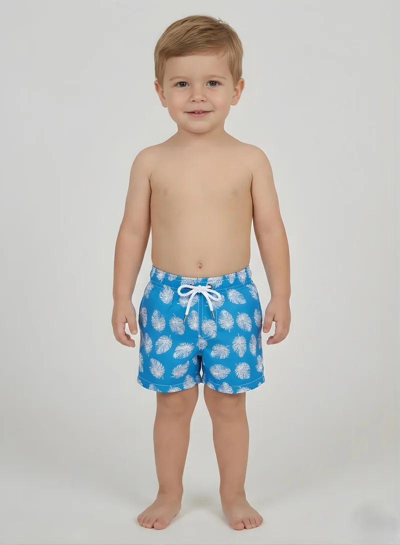 Just Nature Premium Quick Dry - Palm Leaves Shorts