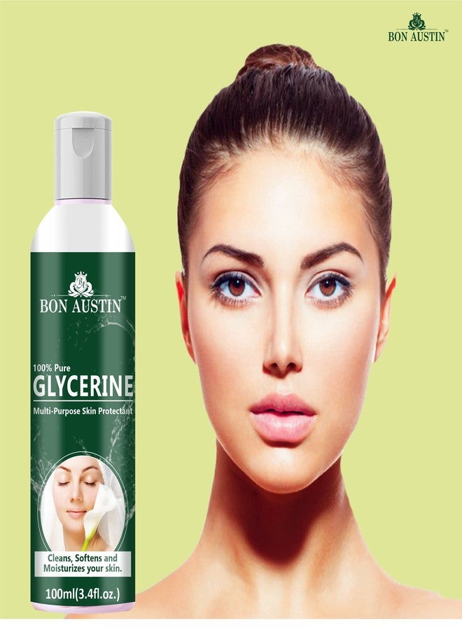 Bon Austin 100% Pure Glycerine Chemical-Free Liquid Glycerine for Men and Women - Perfect Hair and Skin Moisturizer - Non-GMO, Gluten-Free Pack of 2 of 100 ML(200 ML) - Image 3
