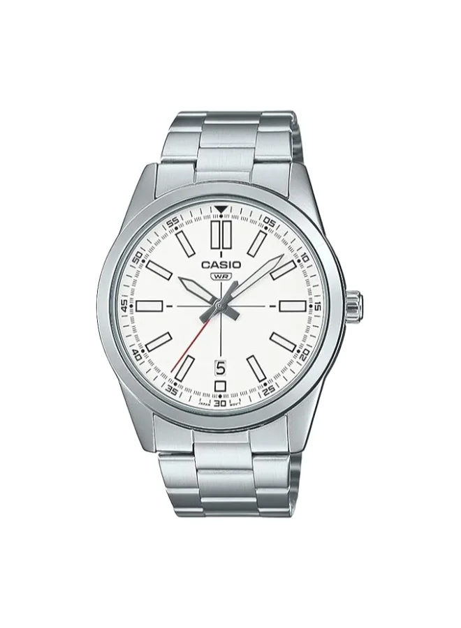 CASIO Men's Stainless Steel Analog Watch MTP-VD02D-7EUDF - 41 mm