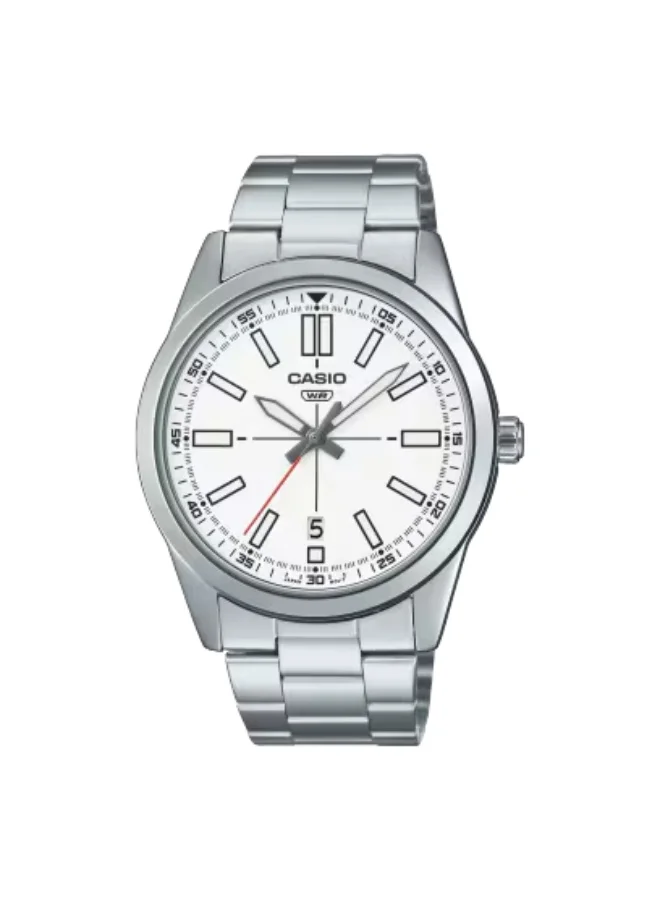 CASIO Men's Stainless Steel Analog Watch MTP-VD02D-7EUDF - 41 mm