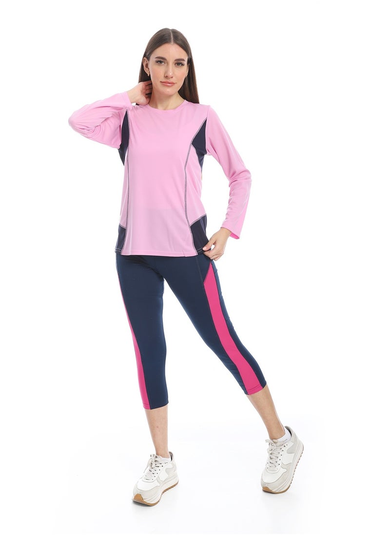 Caesar women sport t-shirt with Long sleeves  - Image 5