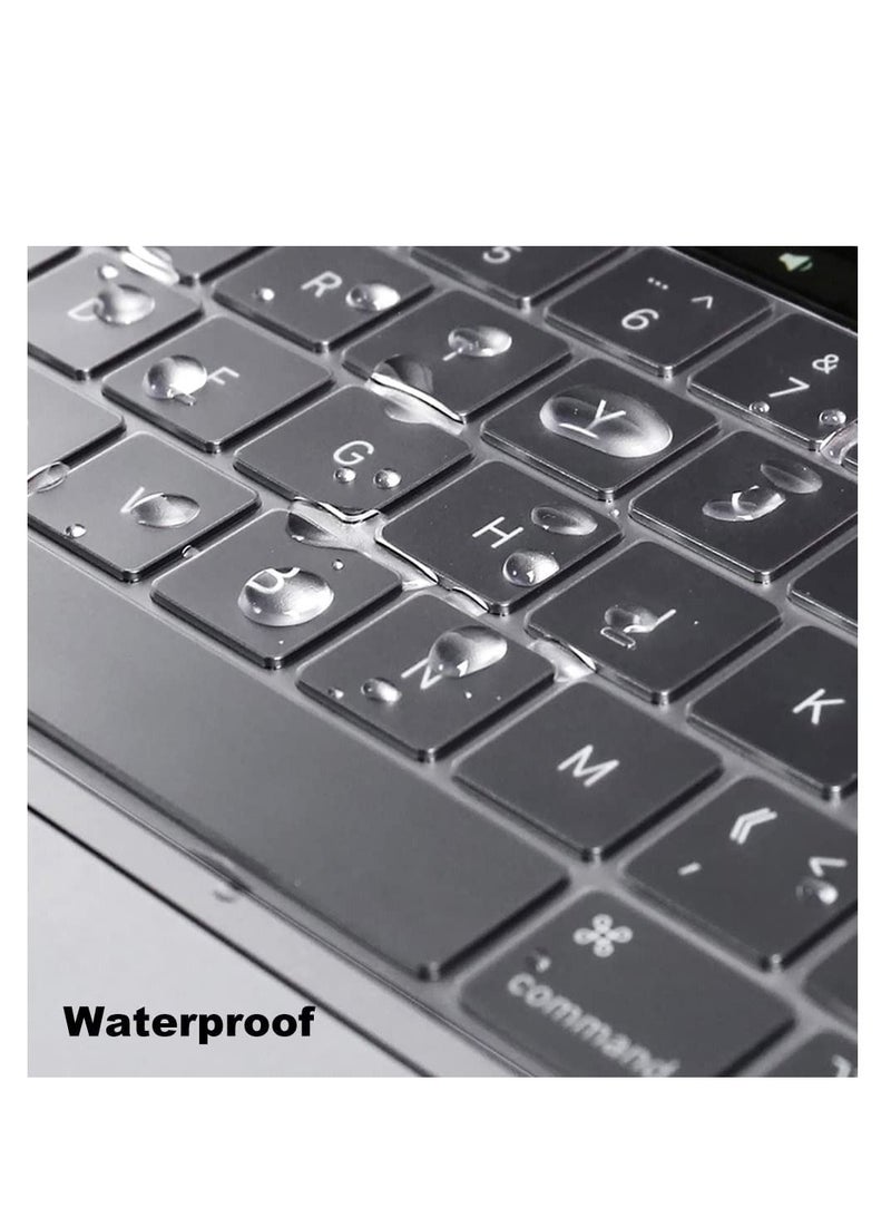 Premium Ultra Thin TPU Keyboard Cover Compatible with HUAWEI matebook 13s /14S 2021 Laptop ,Clear - Image 4