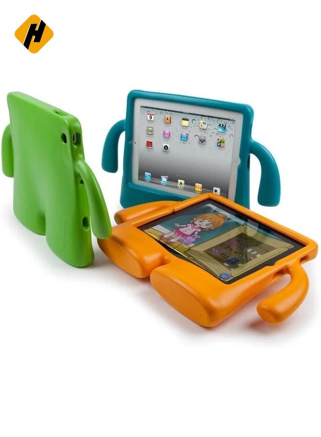 HuHa Kids' Shockproof EVA Case for iPad Pro 11 Inch M4 (2024) – Lightweight Protective Cover with Handle and Stand  - Image 4