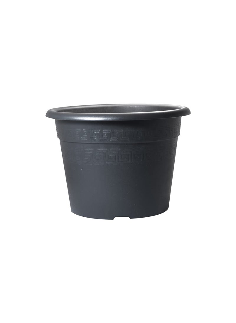 أيدل وعاء زهور داخلي إيدل إترسكو - مزهرية بلاستيكية حديثة لتزيين المنزل والمكتب - خفيفة الوزن ومتينة - متاحة بأحجام 15 لتر و7.5 لتر و4 لتر - مصنوعة في إيطاليا - بواسطة إيدل - Image 1