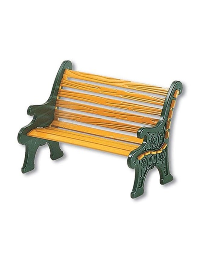 Department 56 56.52302 Village Wrought Iron Park Bench, Brown - Image 1