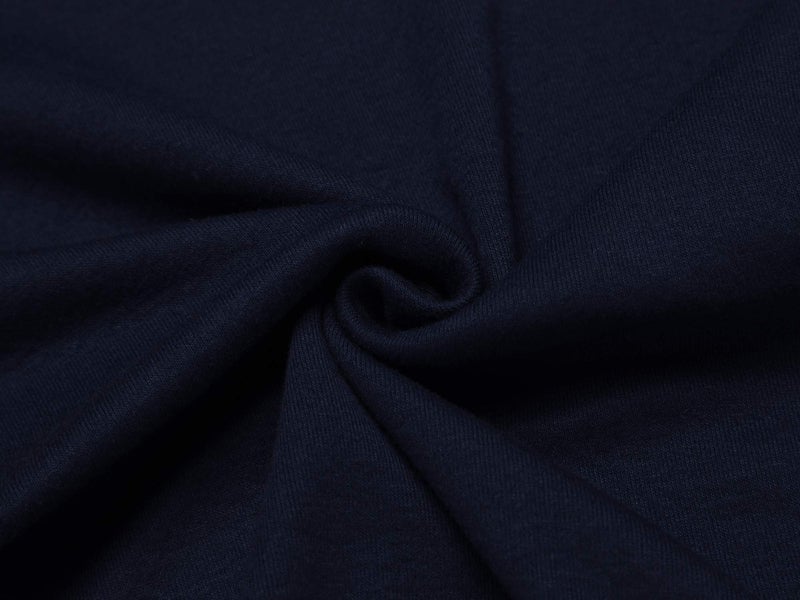 Poriff Men's Classic Fit Solid Color Cotton Tops Long Sleeve Turtleneck Pullover Basic Sweater Navy Blue S - Image 5