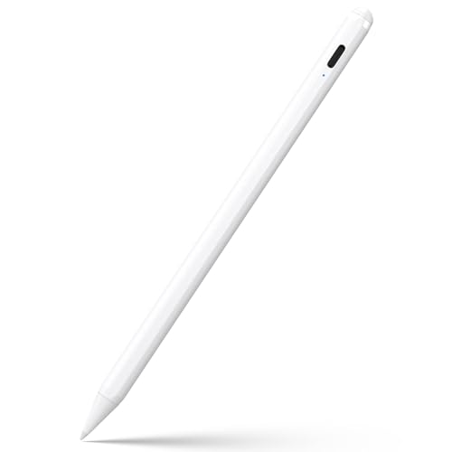 JAMJAKE iPad Pencil 【No.1 sales in US】 Stylus Pen for iPad 6th-11th Gen-2X Fast Charge Active Pencil Compatible with 2018-2025 Apple iPad Pro 11"/12.9"/M4, iPad Air 3/4/5/M2/M3,iPad Mini 5/6 Gen-White - Image 1
