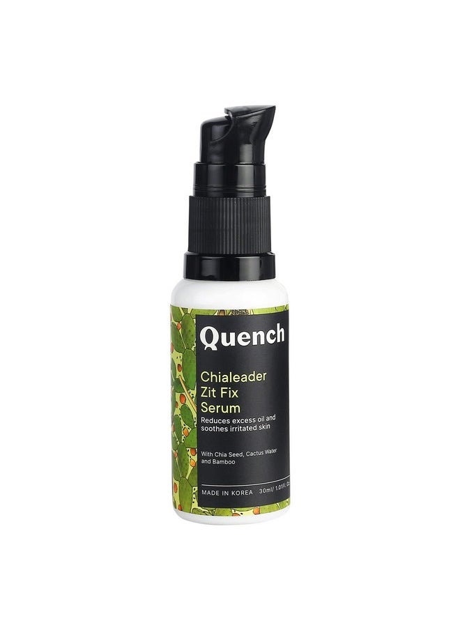 Quench Zit Fix Korean Serum With Chia Seeds Omega 3 | Face Serum For Acne & Oil Control | Unclogs Pores, Fights Pimples & Reduces Blemishes | Made In Korea (30Ml) - pzsku/Z6C4A2881AB43DF004665Z/45/_/1733730353/5fcedee6-8e01-451c-a473-0f4e32ca5c2f