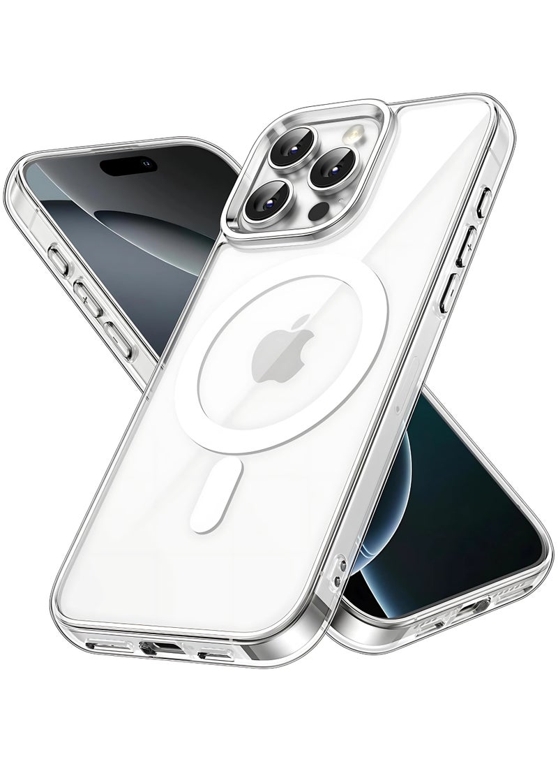 XLogiX Clear Case for iPhone 15 Pro – Slim, Stylish, Transparent Back Cover with MagSafe Compatibility & Shockproof Protection | ClearX Series - Image 1