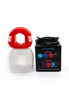 Generic Jaw Exerciser Device Facial Chew Muscle Training Fitness Ball Red  - Image 1