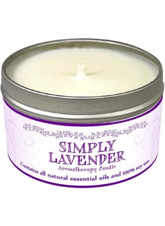 Our Own Candle Company Our Own Candle Company Soy Wax Aromatherapy Candle, Simply Lavender, 6.5 Ounce 
