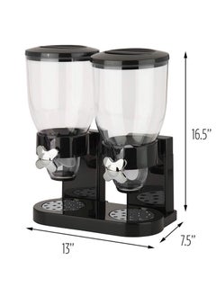 Double Head Upright Plastic Cereal Maker Grain Dispenser Food Jar Storage Jar - pzsku/Z6C4A8EEF453F929F0CE1Z/45/_/1736994365/135f4c5d-5684-4ccc-a9bd-97e4c7447187