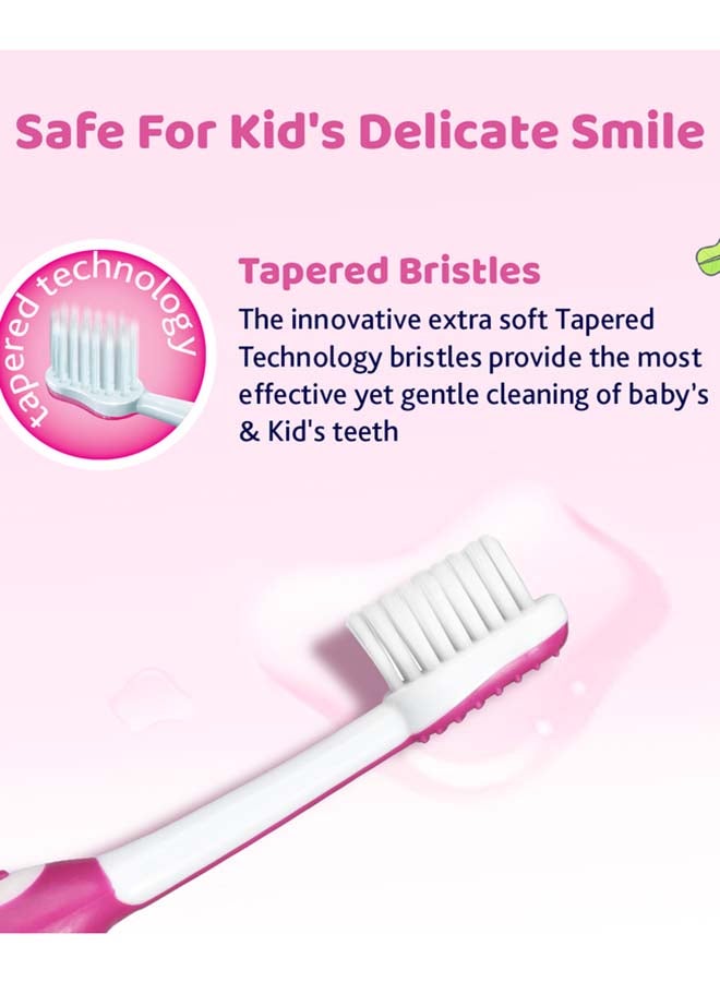 Chicco فرشاة أسنان وردية 3 سنوات - 8 سنوات - Image 4