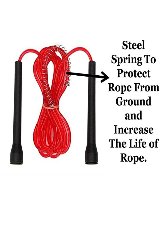 PSE Priya Sports Skipping Rope, Jump Rope With Pvc Handle, Pvc Pencil Sports Skipping Rope For Men, Women, Boys & Girls (Black) - Image 3