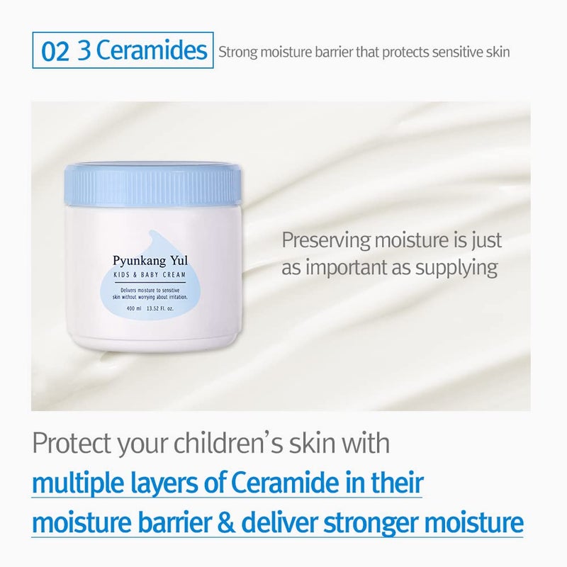 Pyunkang Yul PKY Kids & Baby Cream 400 milliliters (13.52 fluid ounces) / Moisturizer without worrying about irritation - Image 5