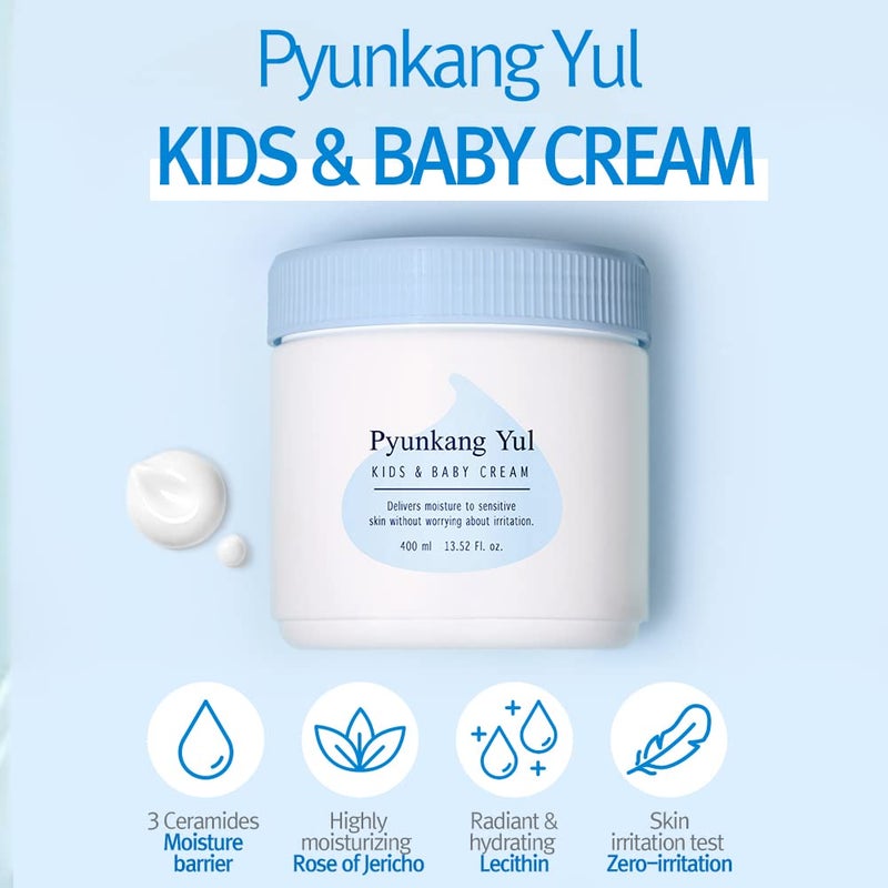 Pyunkang Yul PKY Kids & Baby Cream 400 milliliters (13.52 fluid ounces) / Moisturizer without worrying about irritation - Image 3