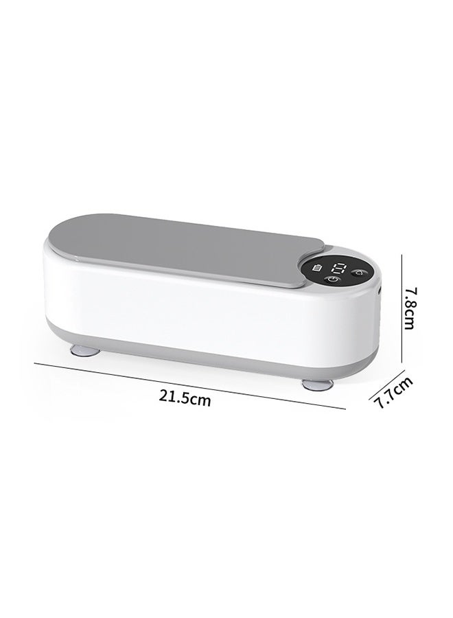 آلة تنظيف المجوهرات بالموجات فوق الصوتية، آلة تنظيف بالموجات فوق الصوتية بتردد 45KHz للمجوهرات، النظارات، الخواتم، أحزمة الساعات، الأطقم denture - وضعي تنظيف مزدوج، خزان من الفولاذ المقاوم للصدأ 304. - Image 2