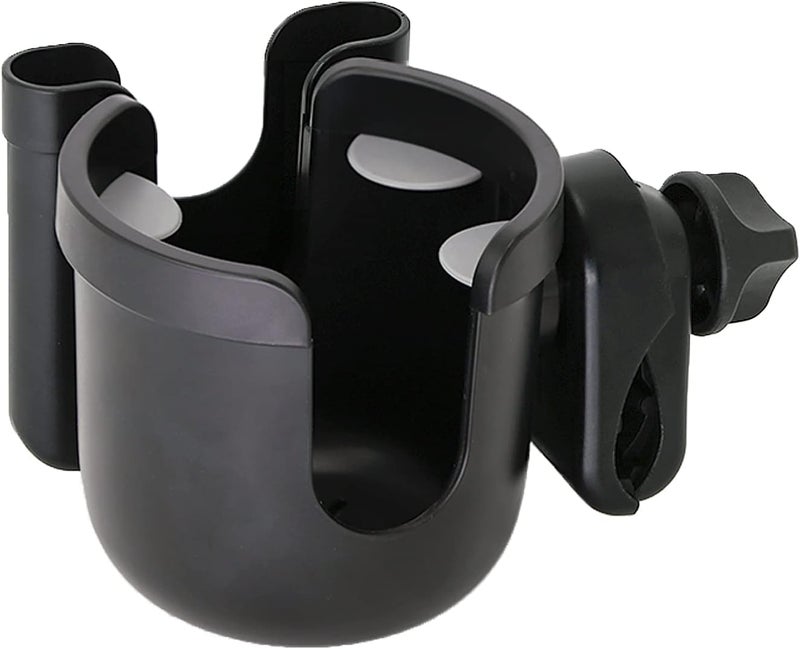 ZAMZIN Stroller Cup & Phone Holder, 2-in-1 Organizer for Strollers, Bikes, Wheelchairs, Walkers, Silicone Bottle Holder Compatible with Uppababy, Nuna, Bugaboo | Practical Accessory & Gift - Image 1