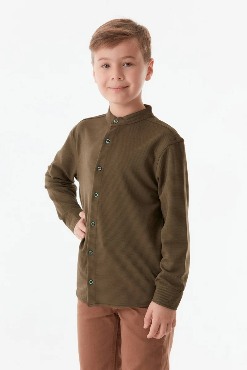 فولامودا Basic Collar Boy Shirt