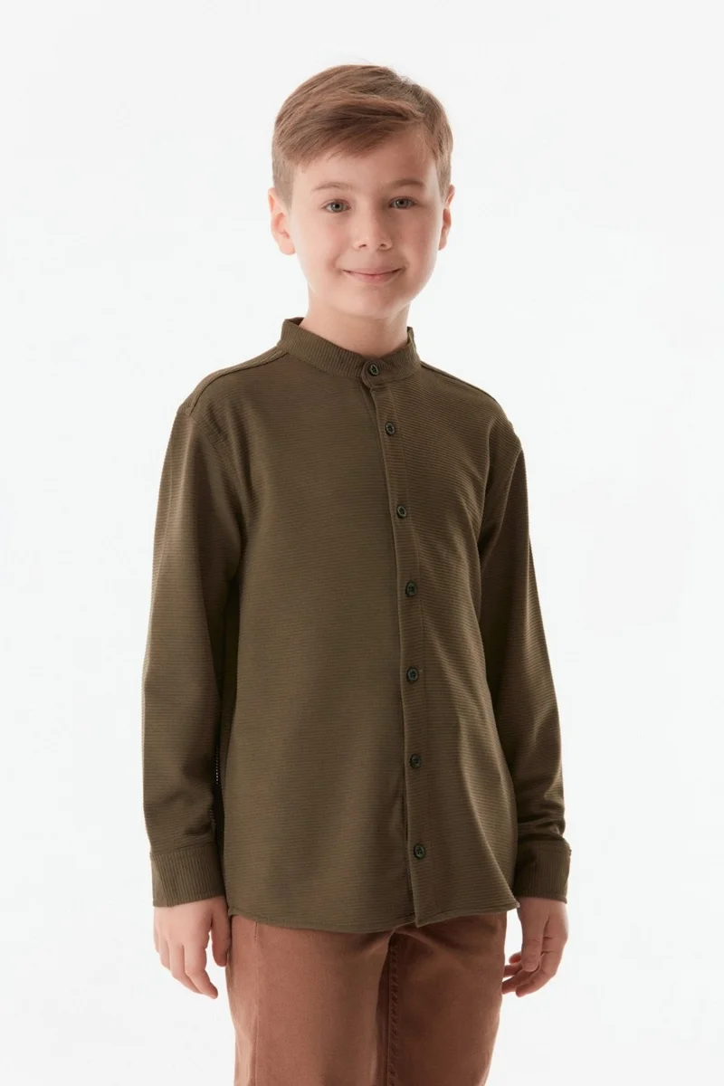 فولامودا Basic Collar Boy Shirt