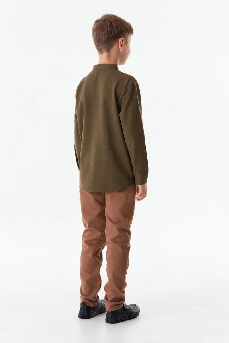 فولامودا Basic Collar Boy Shirt