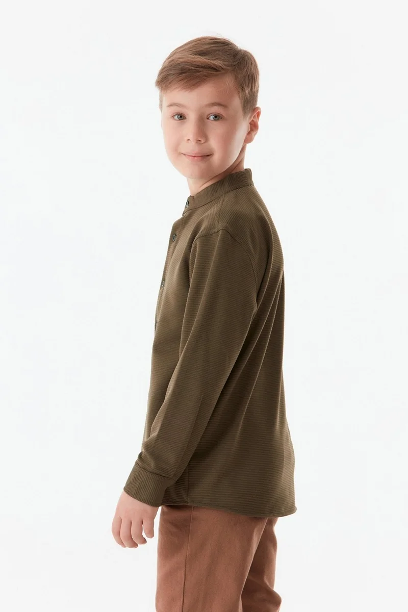 فولامودا Basic Collar Boy Shirt