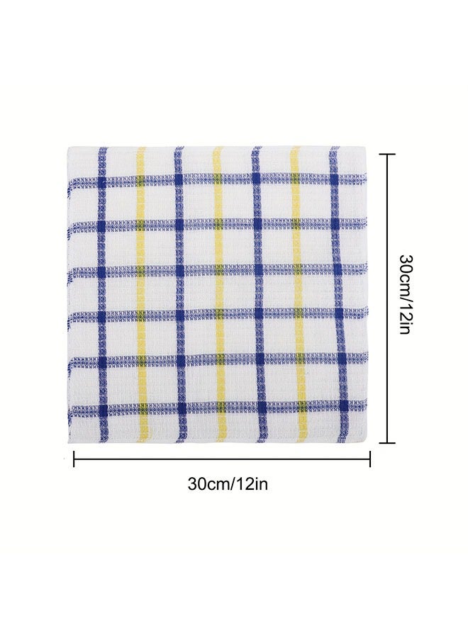 هومستر 12 قطعة ملابس المطبخ اللينة والممتصة -ملابس الأطباق ومناشف الأطباق للتنظيف الفعال -قابلة لإعادة الاستخدام، ومتينة، 35 سم/13 بوصة، مثالية للأعمال المنزلية - Image 4