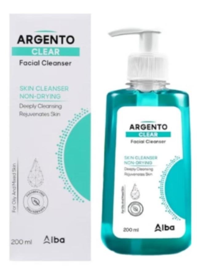 ARGENTO - Clear Facial Cleanser For Oily and Mixed Skin - 200 Ml - Image 1