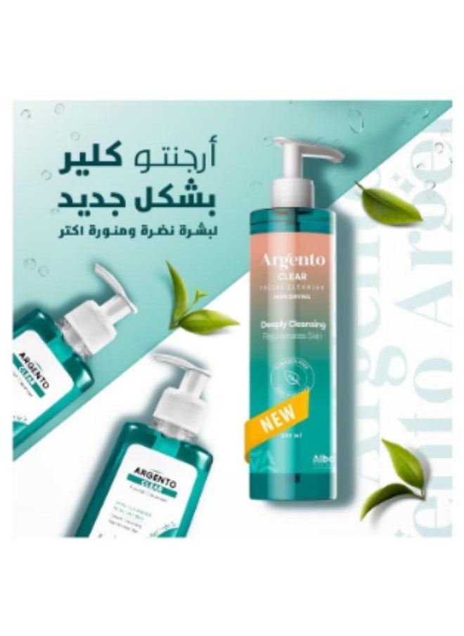 ARGENTO - Clear Facial Cleanser For Oily and Mixed Skin - 200 Ml - Image 1