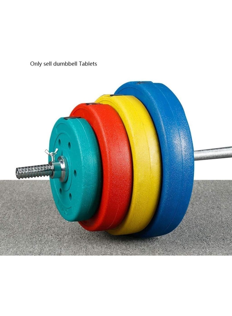 Generic Weight Hoop Round Weight Plate for Strength Training Corrosion Resistant and Non-Slip Weight Plates for Easy Fitness Training 1 Piece (Multicolor) - Image 4