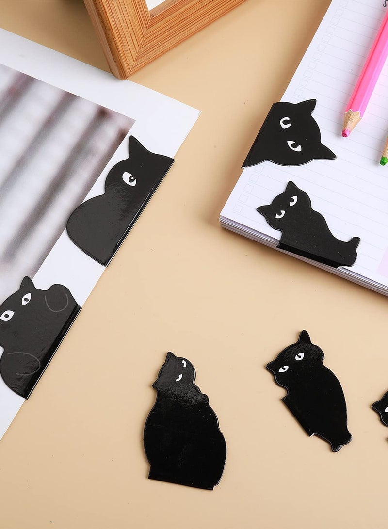 Excefore Magnetic Bookmarks, Inspirational Quotes 6 Pieces Assorted Cute Book Markers Clip Set Kawaii Cat Magnet Page Markers for Students Teachers School Home Office Supplie  - Image 5