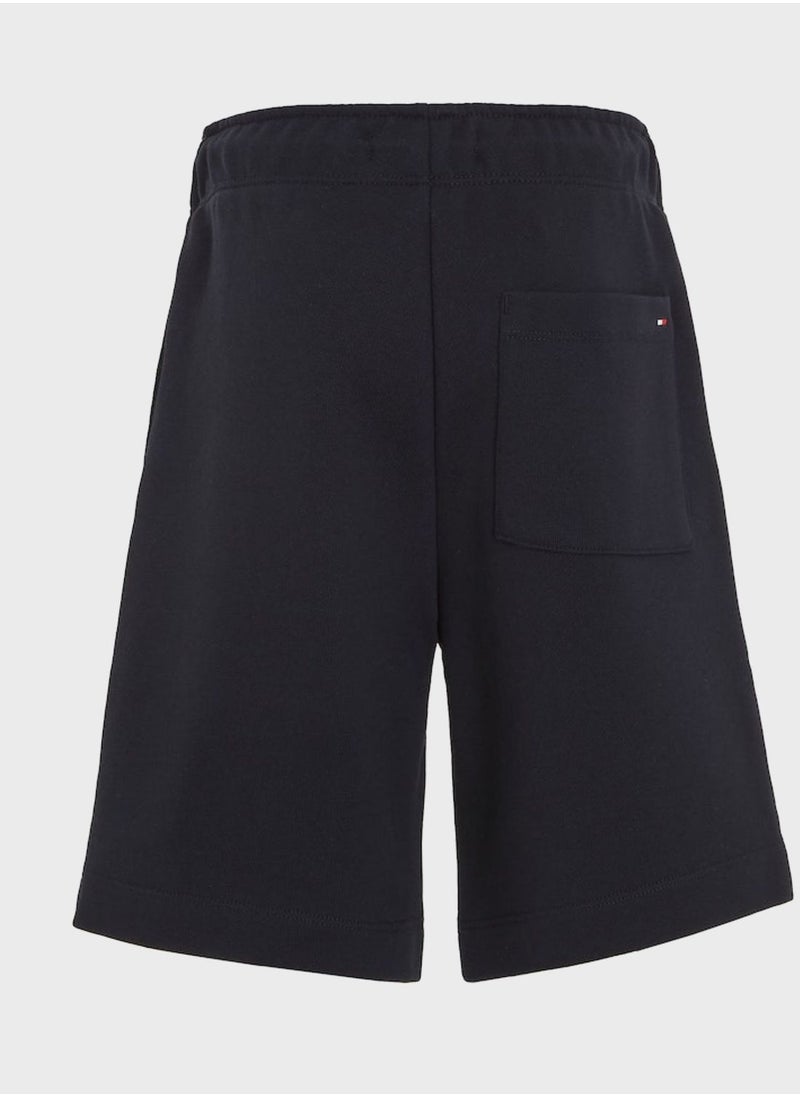 TOMMY HILFIGER Kids Monogram Sweat Shorts  - Image 5