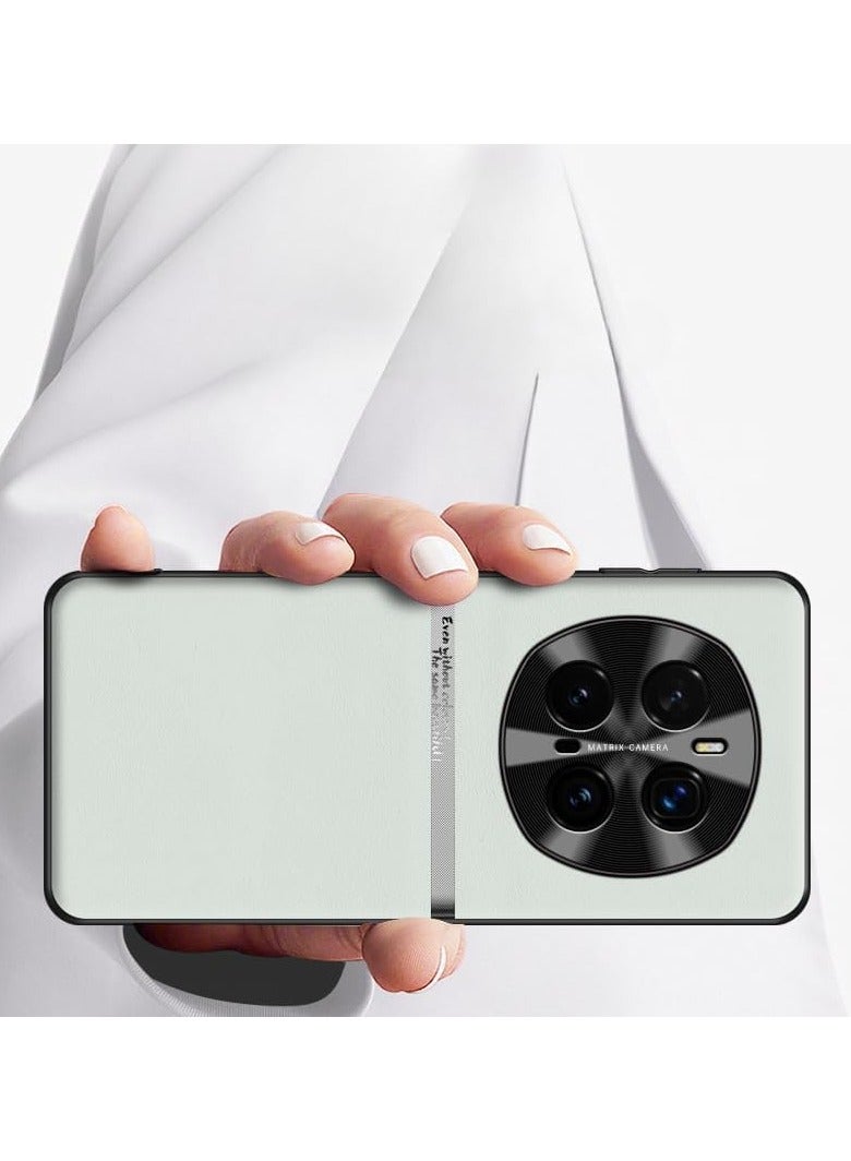 VKL حافظة متوافقة مع Honor Magic 7 Pro، جلد ناعم بسيط مضاد للصدمات، غلاف خلفي لهاتف Magic 7 Pro (رمادي) - Image 3