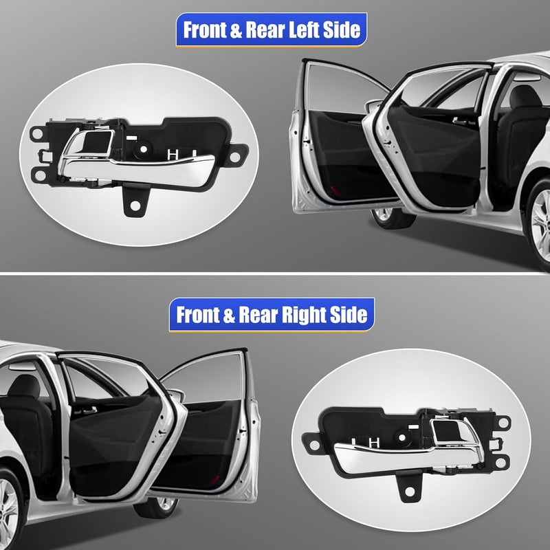 X4XZ Chrome Door Handle for Hyundai Sonata - Image 3