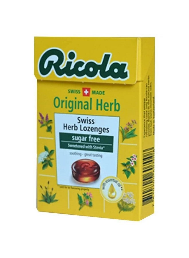 Ricola Swiss Sugar Free Herb With Stevia Herbal Drops 45G (Pack Of 10) - Image 2