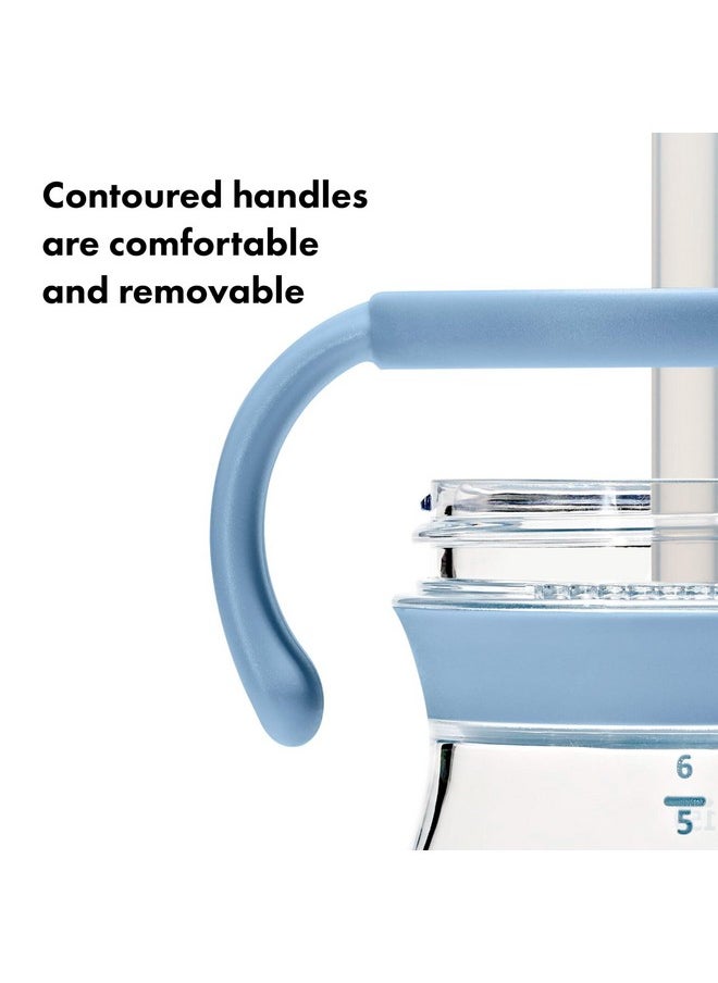 OXO TOT OXO Tot Transitions Straw Cup with Removable Handles - 6 oz. - Dusk  - Image 3