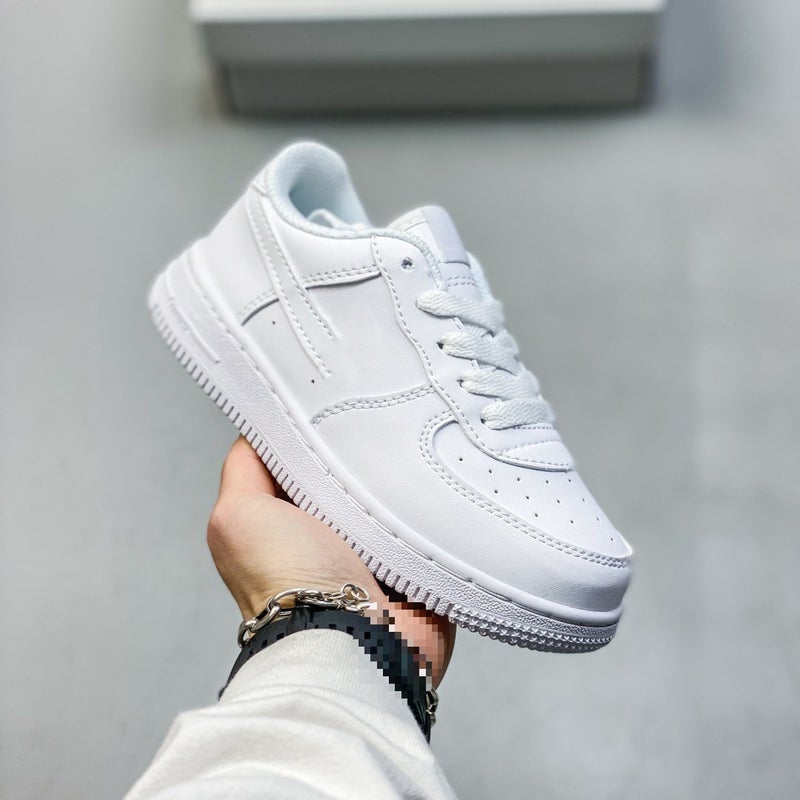 Putian Air Force Children'S Sneakers Retro Student White Shoes Large And Small Boys And Girls College Style Versatile Casual Sports Shoes - Image 2